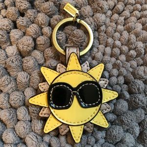 Coach Sunshine key chain